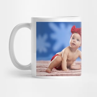 Adorable seven months babygirl Mug